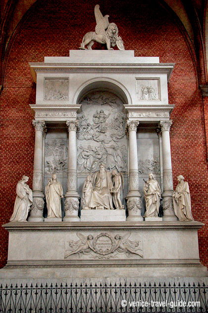 Basilica dei Frari Monument to Titian