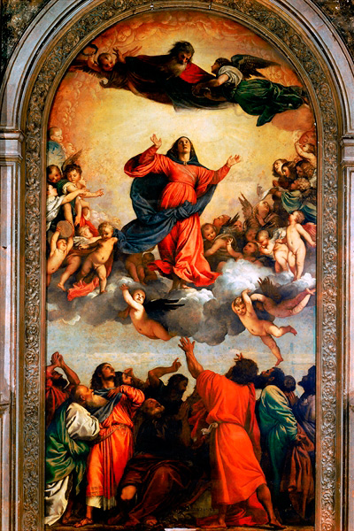 Basilica dei Frari Titian's The Assumption