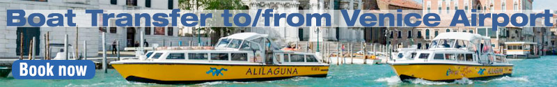 Venice Marco Polo Airport Alilaguna water bus Transfer
