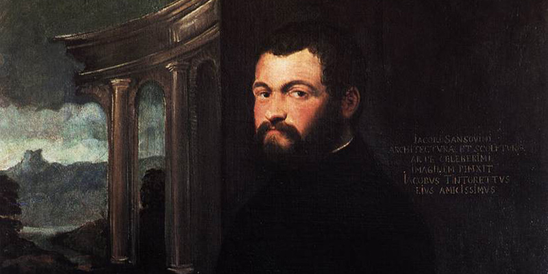 Portrait of Jacopo Sansovino by Tintoretto