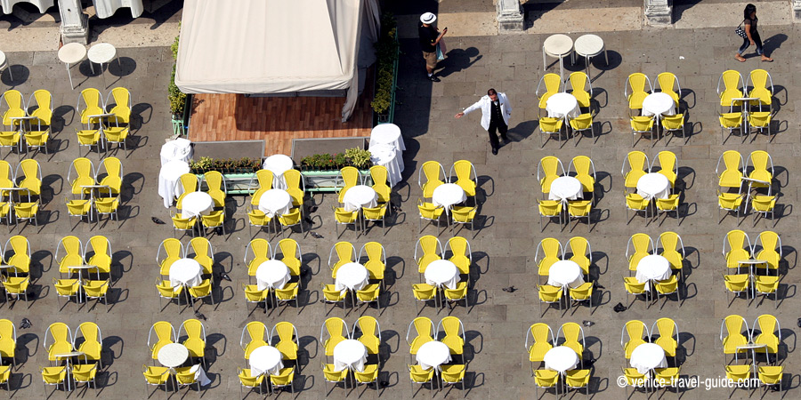 Caffe Lavena in St. Mark's Square