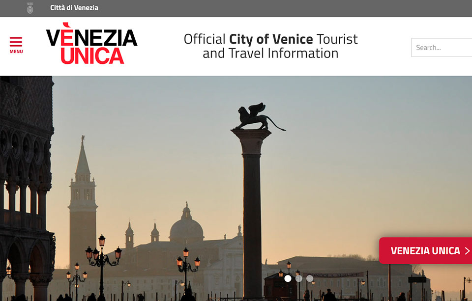 Venezia Unica Website